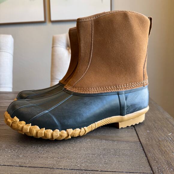Guide Gear Mean's Size 9 400G Side Zip Insulated Duck Boots Outdoor Hunting - Picture 1 of 13